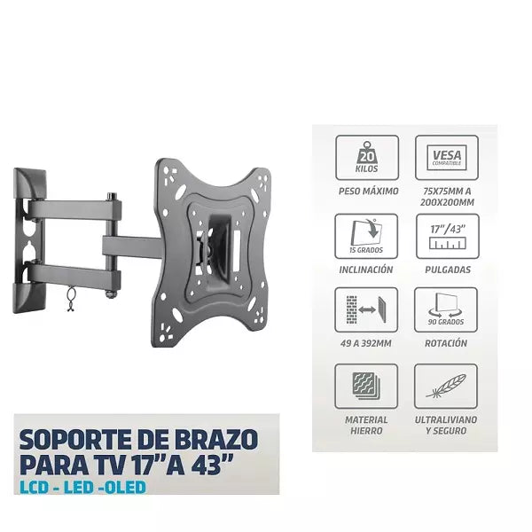 BASE PARA TV RETRACTIL PREMIUN