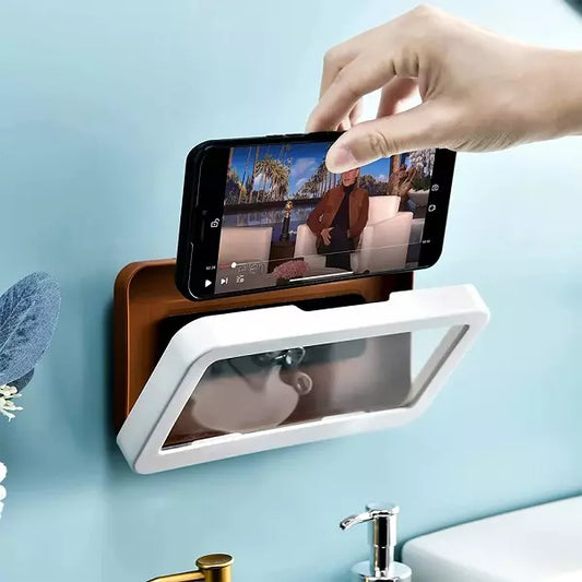 SOPORTE IMPERMEABLE DE CELULAR PARA DUCHA