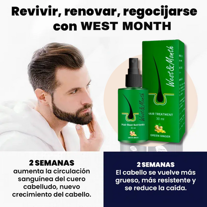 Ginseng westmonth Premium - Haz crecer el pelo en 20 días