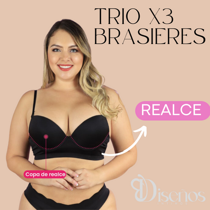 Trio x3 Brassier👌🏾- Compre 1 y reciba 3 ‼️