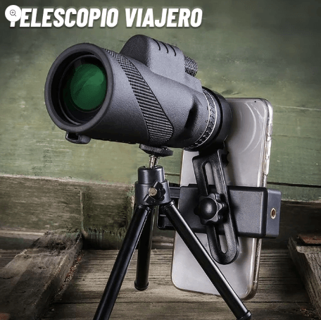 Mini Potente Telescopio para Celular - Contra pago